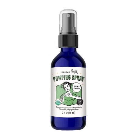 Legendairy Milk Pumping Spray, Natural Lubricant for Breast Pump Flanges, 2 fl oz, 1 Bottle | Walmart (US)