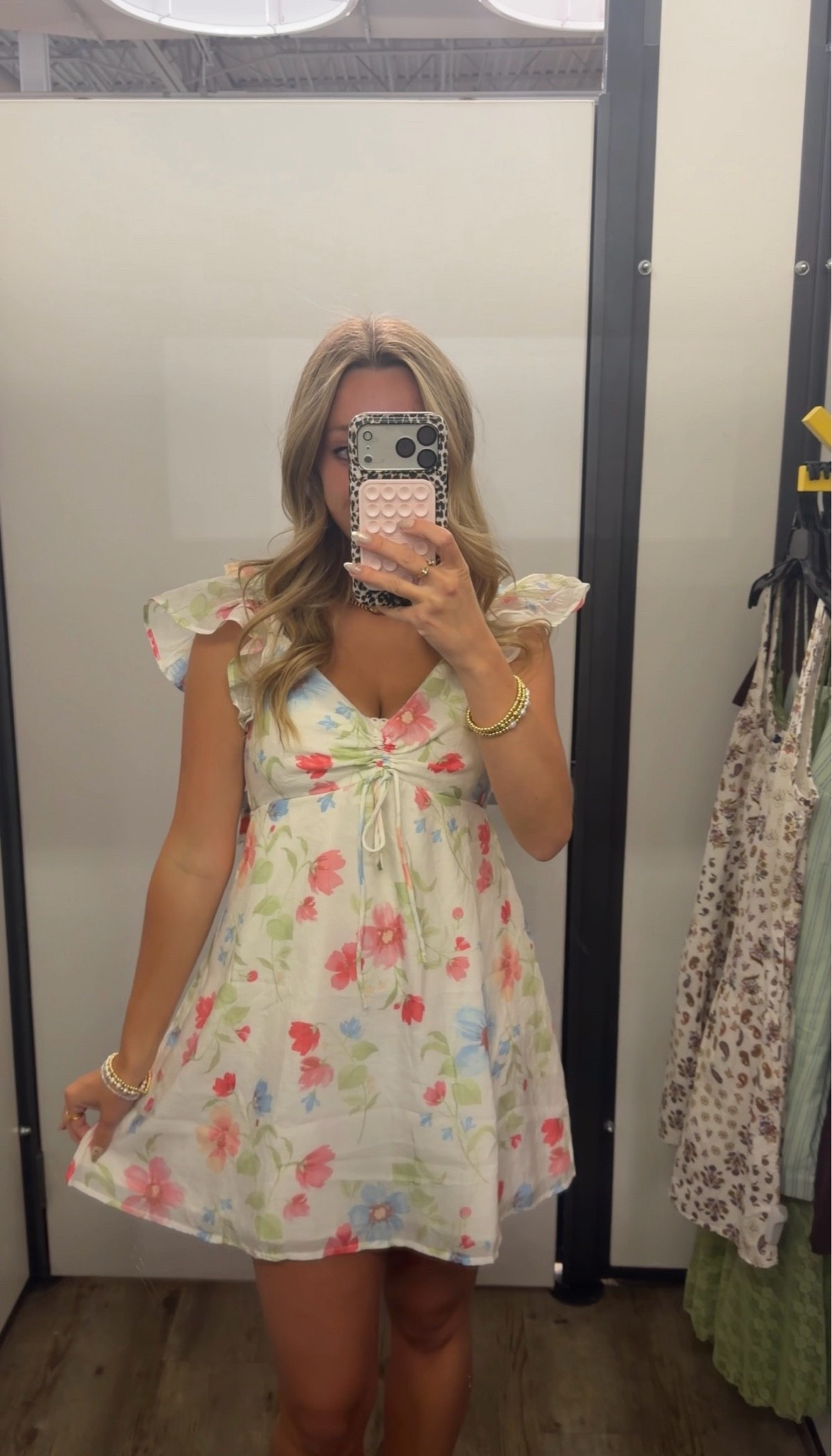Old Navy floral dress on clearance for $7! Wearing a size XS petite.

#LTKootd #LTKSeasonal #LTKPetite