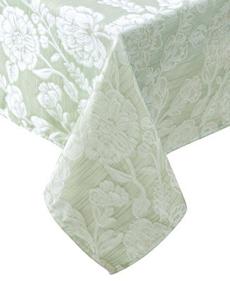 Annaleigh Jacquard Tablecloth, 60"W x 102"L | Macy's