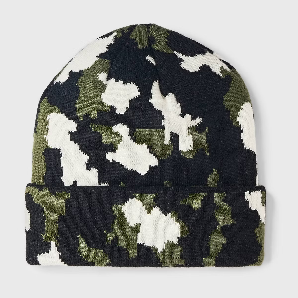 Boys' Knitted Camo Hat - Cat & Jack™ Green | Target