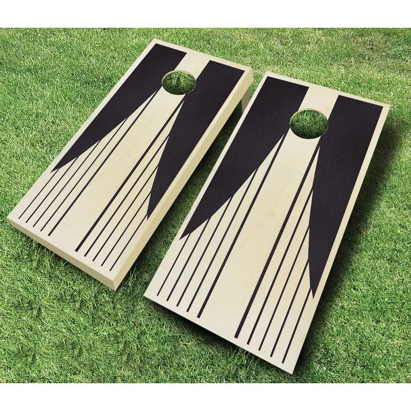 2' x 4' Solid Wood Cornhole Set with Bags | Wayfair North America