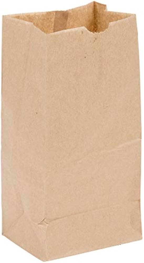 Perfect Stix - Brown Bag 4-100 4lb Brown Paper Lunch Bags - Pack of 100ct | Amazon (US)