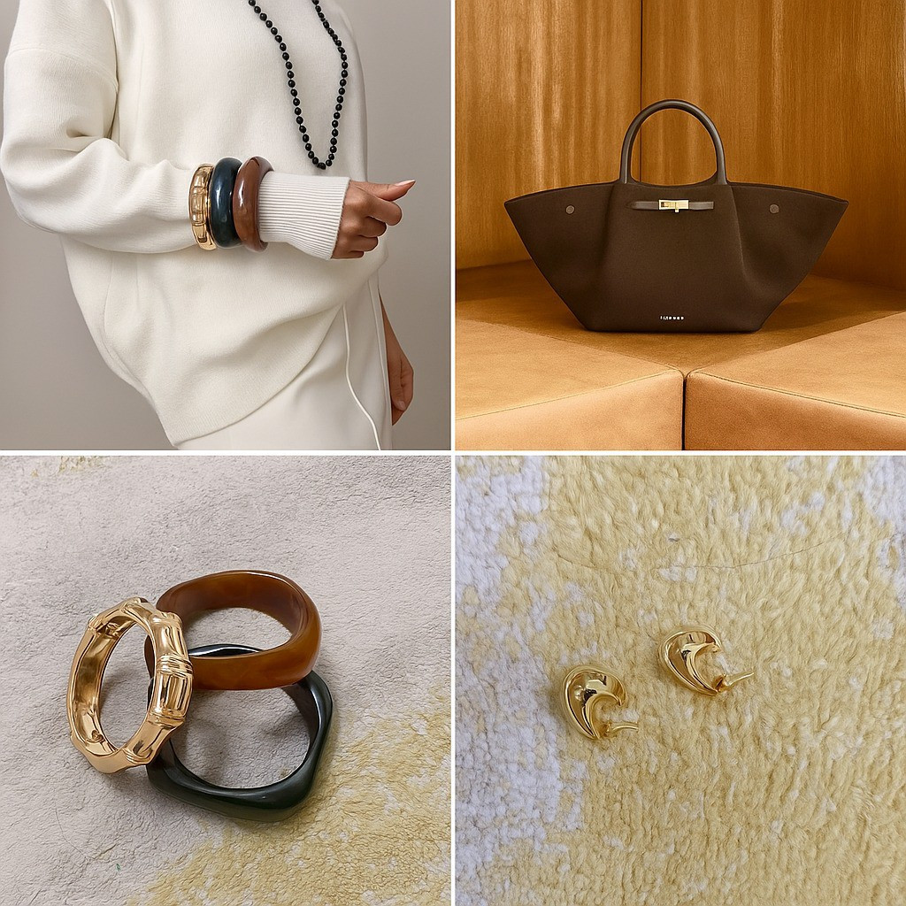 Des détails qui font toute la différence — entre élégance naturelle et sophistication discrète. Chaque accessoire raconte une histoire, celle d’un style affirmé et raffiné. ✨🤎 #fashionaccessories #bijouxfemme #sacalamode #braceletstyle #earringsaddict #modefemme #fashioninspo #styleinspiration #ootdfashion #fashiondetails #minimalstyle #elegantlook #luxurystyle #modernchic #timelessfashion #accessoiresdemode #shoppingaddict #onlineshopping #modeaddict #styledujour #parisianvibes #effortlesschic #capsulewardrobe #classystyle #trendalert #fashionbloggerstyle #styleinspo #hautdegamme #accessoiresfemme

#LTKfrance #LTKeurope #LTKwinter