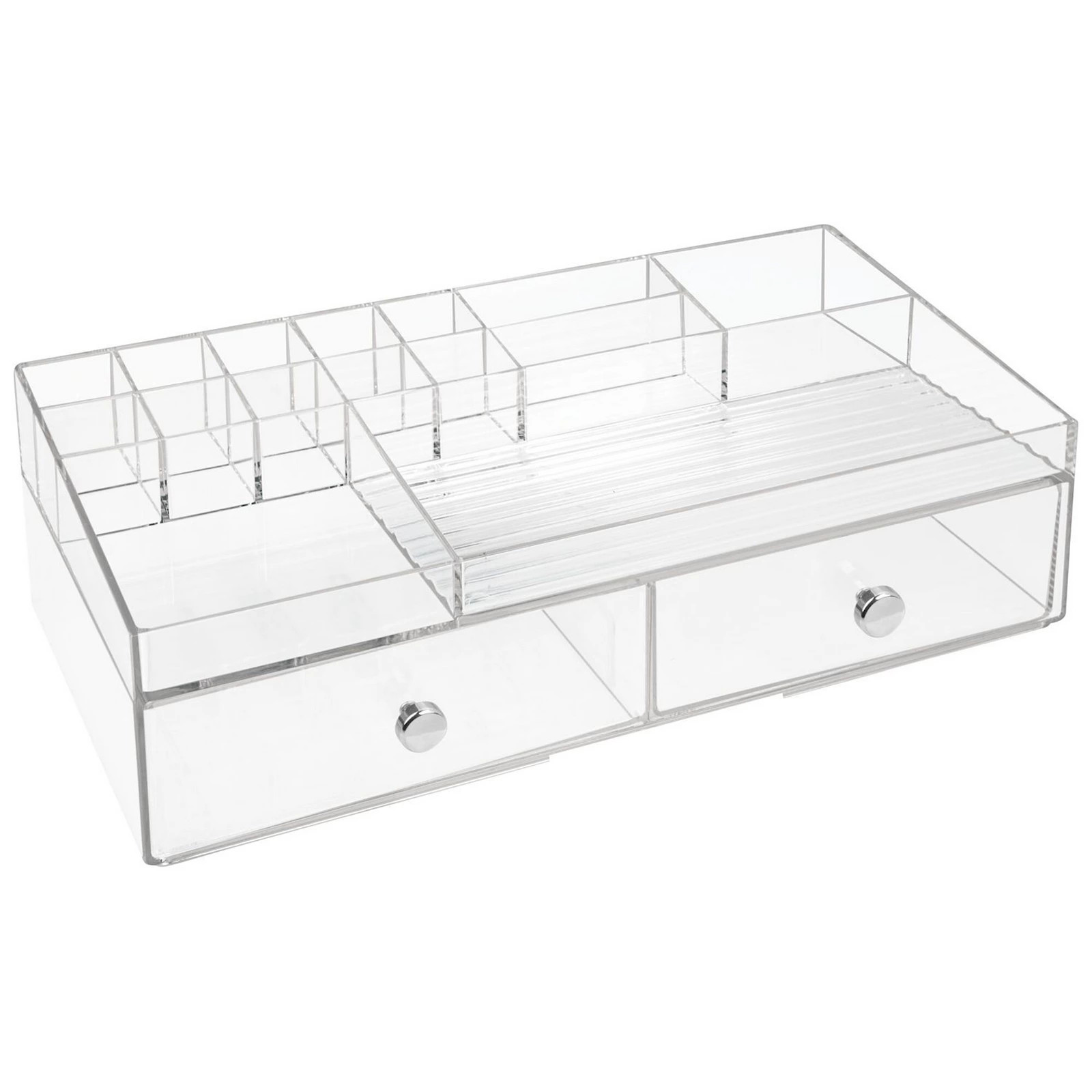 iDesign 2-Drawer Cosmetic Organizer, Clear | Kohl's