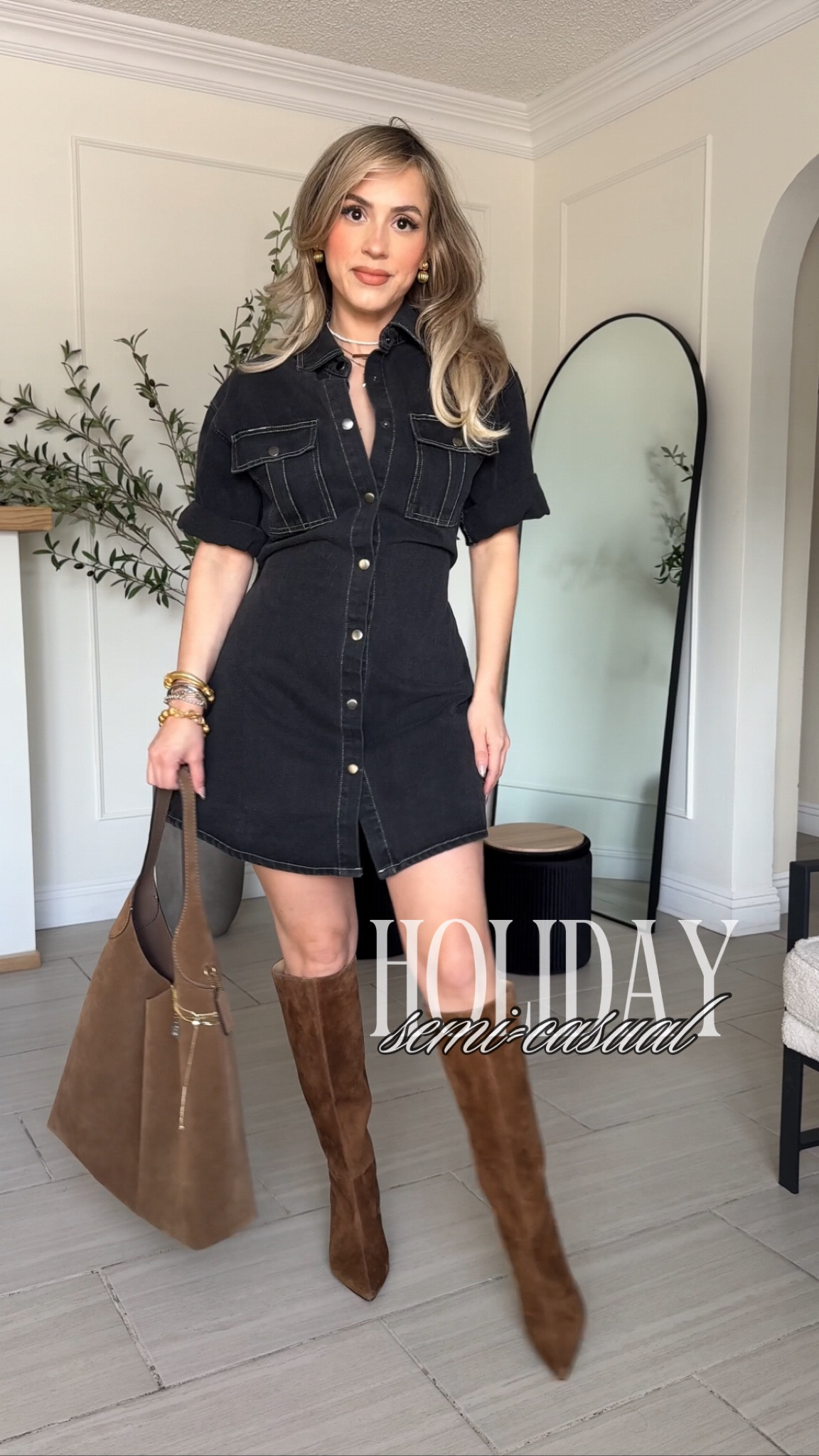 Semi casual Thanksgiving look 🤎💫

#LTKSeasonal #LTKU #LTKHoliday