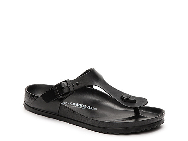 Birkenstock Essentials Gizeh Sandal - Women's - Black | DSW