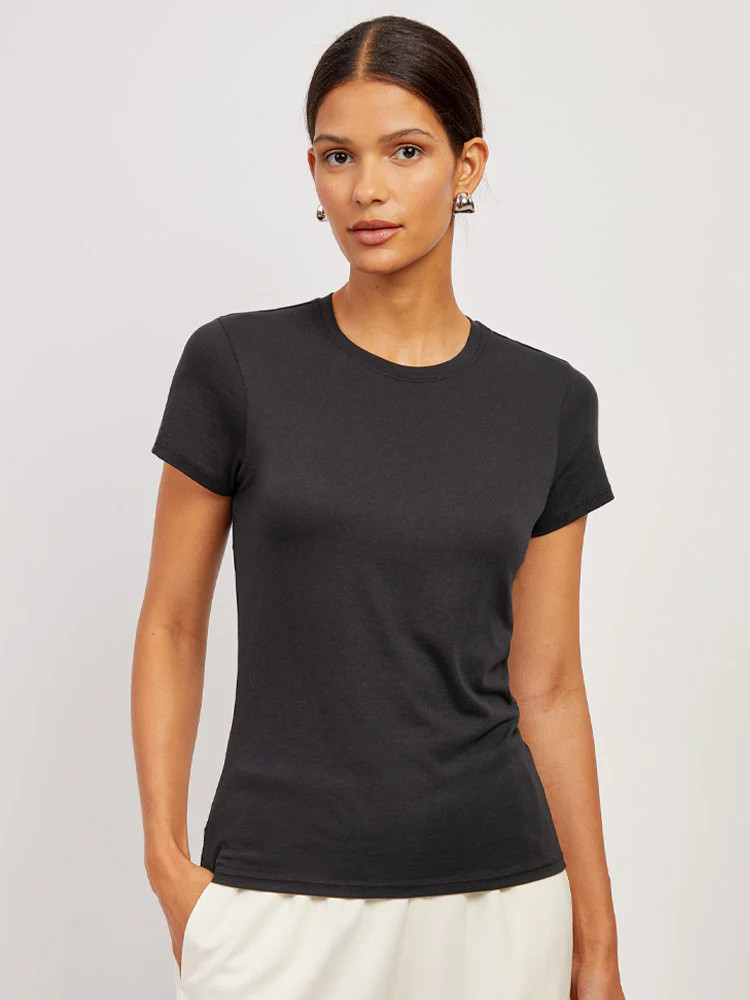 Women's Fitted Crew Marcy Tee - Mott & Bow | Mott & Bow