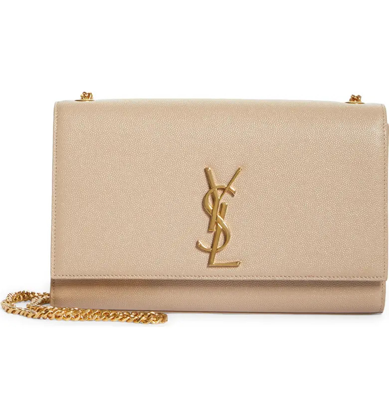 Medium Kate Leather Chain Shoulder Bag | Nordstrom