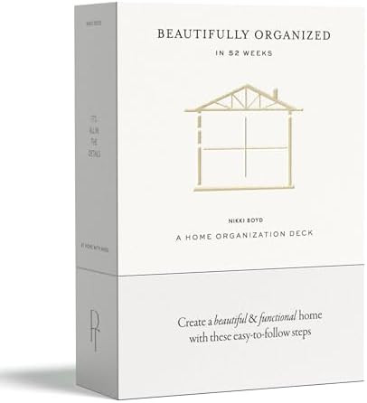 Beautifully Organized In 52 Weeks: A Home Organization Card Deck | Amazon (US)