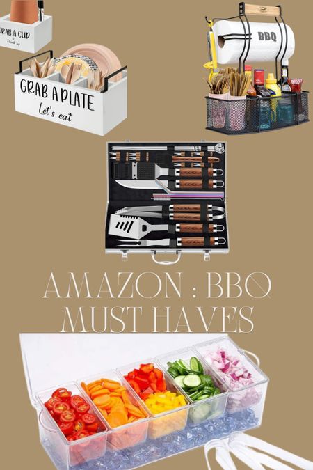 Amazons BBQ must haves are so unique and just festive your outdoor experience! 

#LTKHome #LTKFestival #LTKSeasonal