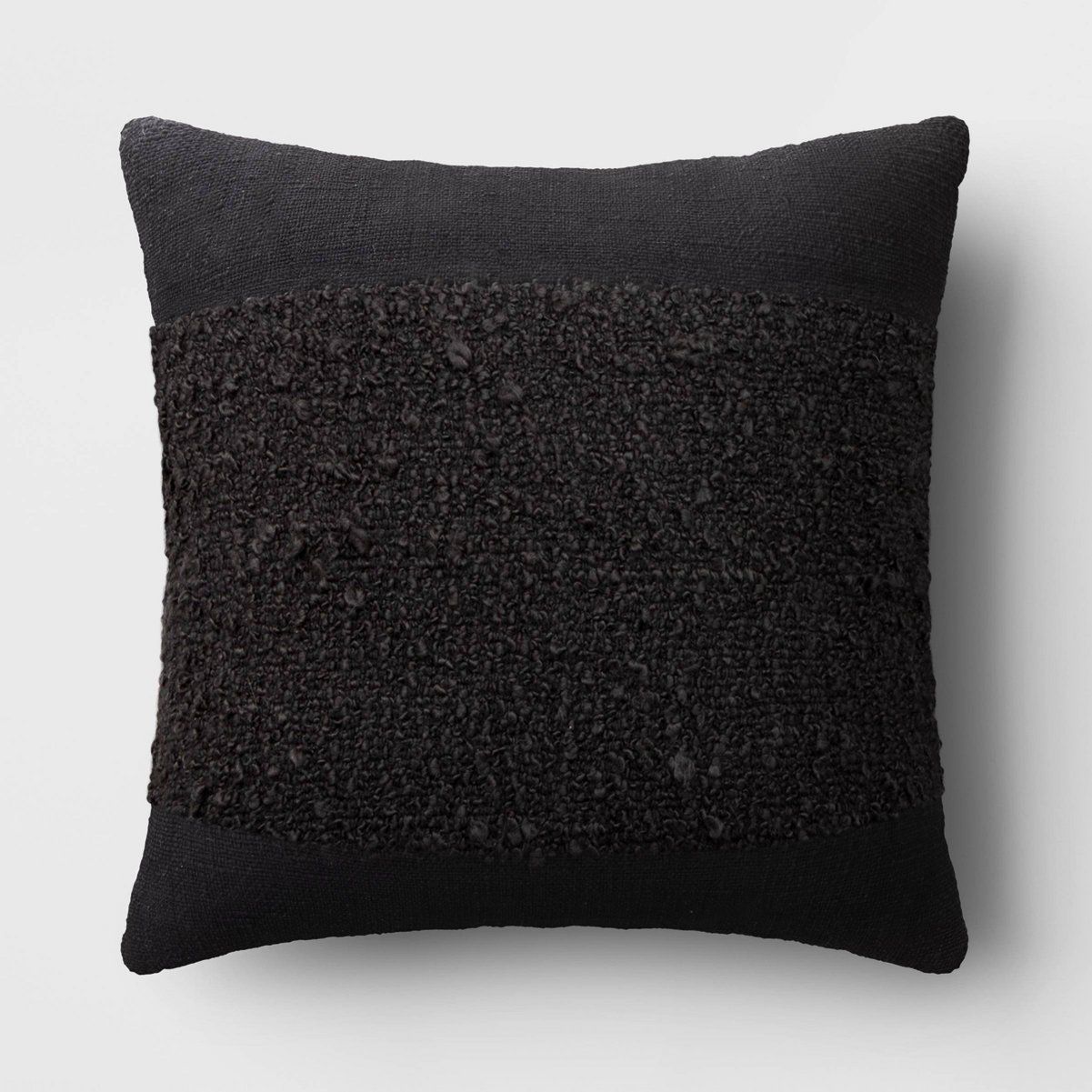 Textural Solid Square Throw Pillow - Threshold™ | Target