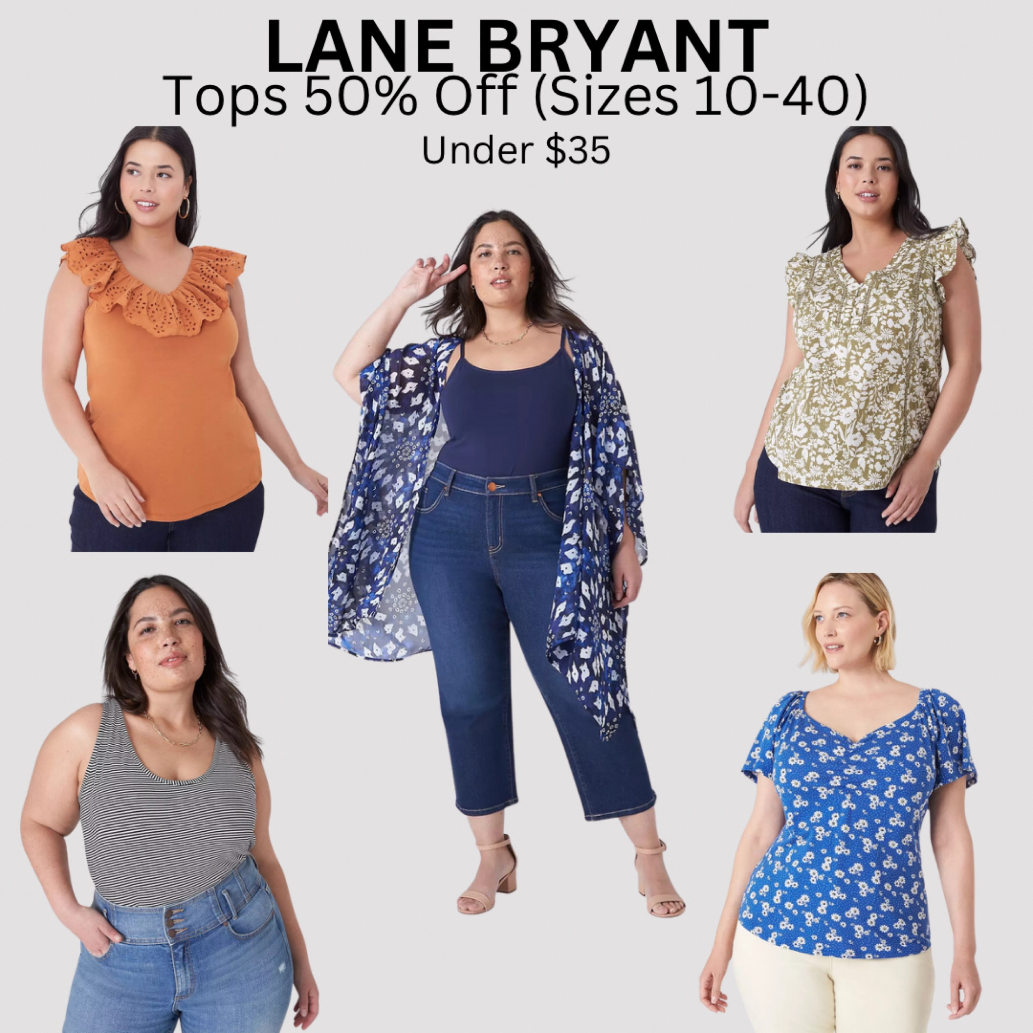 Lane Bryant, Tops