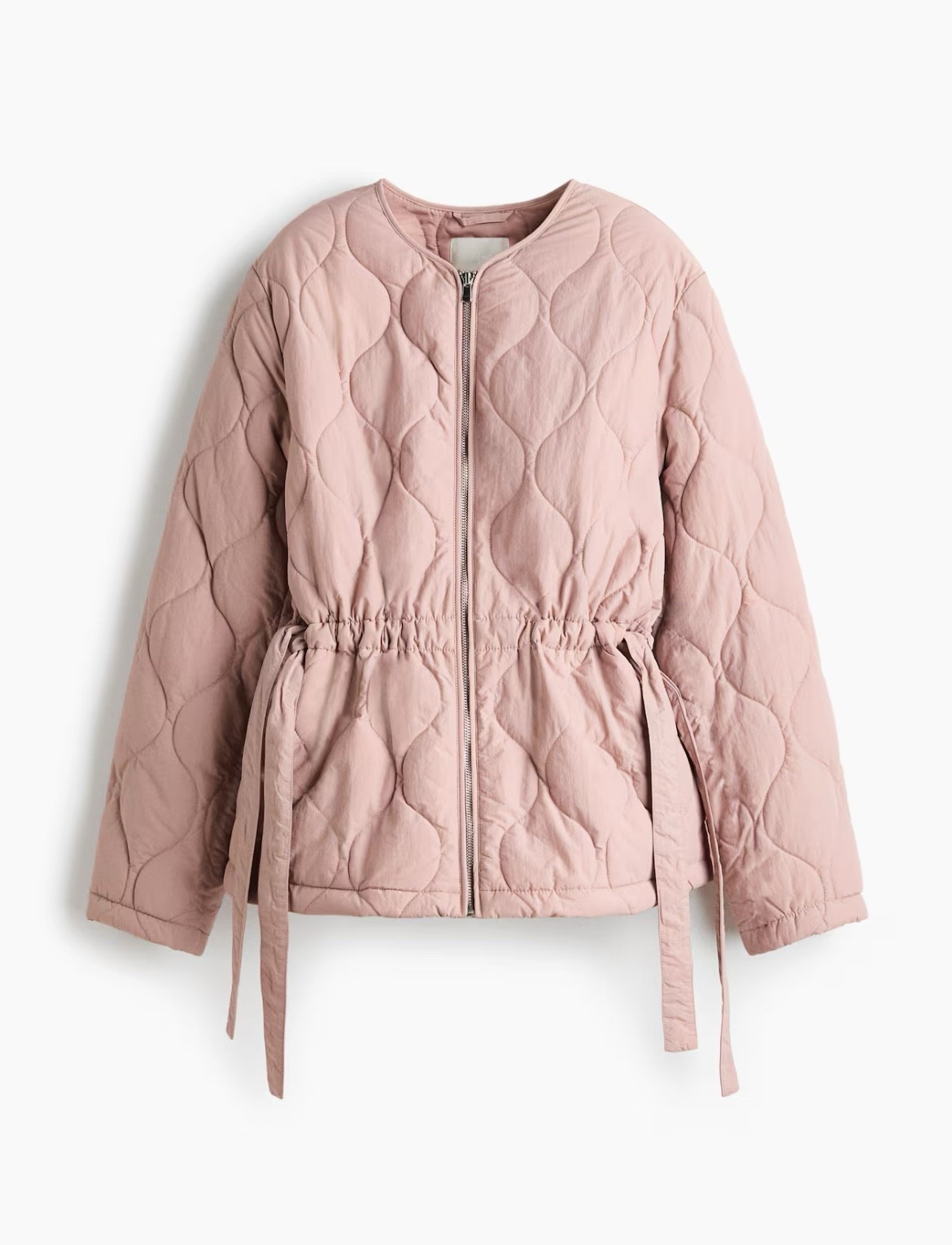 Blush pink quilted jacket 

#LTKSeasonal #LTKFindsUnder100