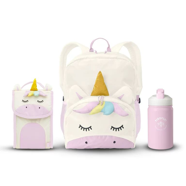 Firefly! Outdoor Gear Sparkle the Unicorn Kid's 3 Piece Combo Set (Includes Backpack, Lunch Bag, ... | Walmart (US)