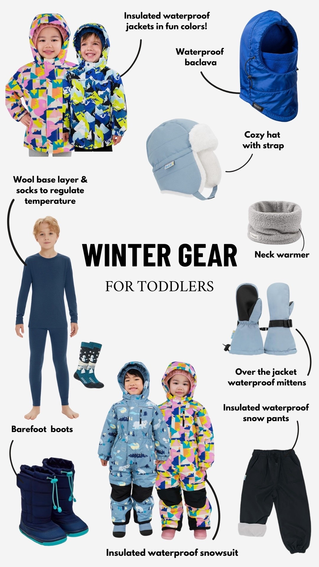 My top picks for layering winter gear for toddlers! ☃️ 

#LTKStyleTip #LTKSeasonal #LTKKids