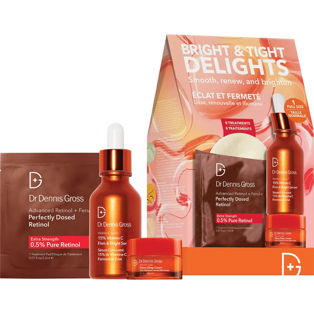 Dr. Dennis Gross Skincare Bright & Tight Delights Skin Care Set at Nordstrom | Nordstrom