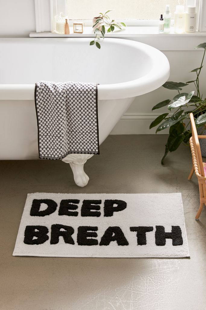 Deep Breath Bath Mat | Urban Outfitters (US and RoW)