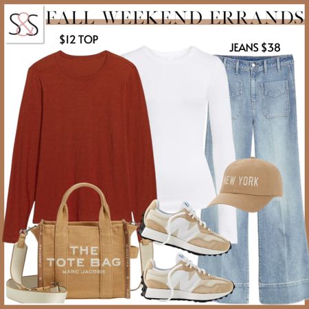Fall is my favorite season because sweater weather! Paired with jeans and new balance sneakers, you are ready for your weekend adventures!

#LTKSeasonal #LTKover40 #LTKstyletip