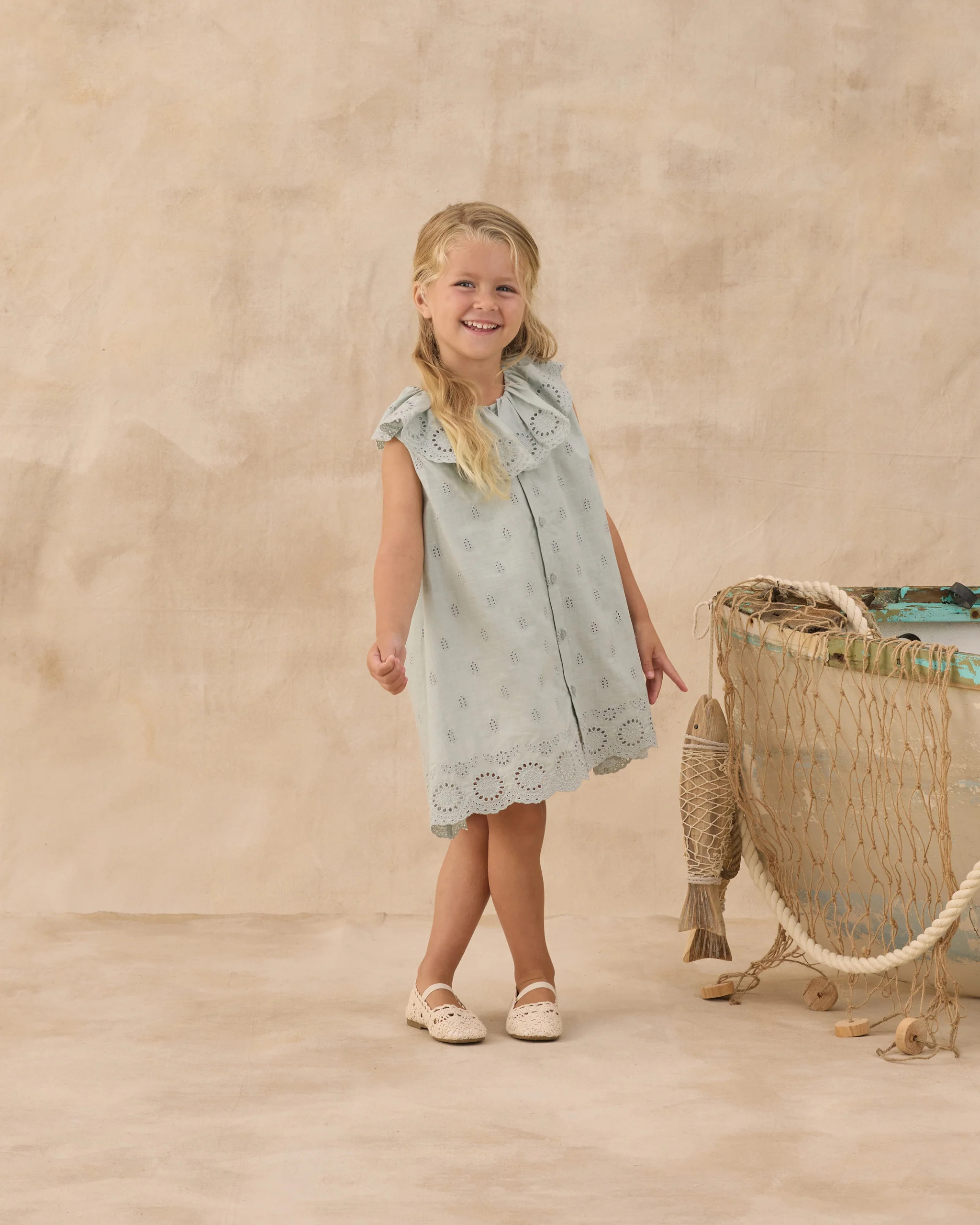 Marina Dress Seafoam | Rylee + Cru
