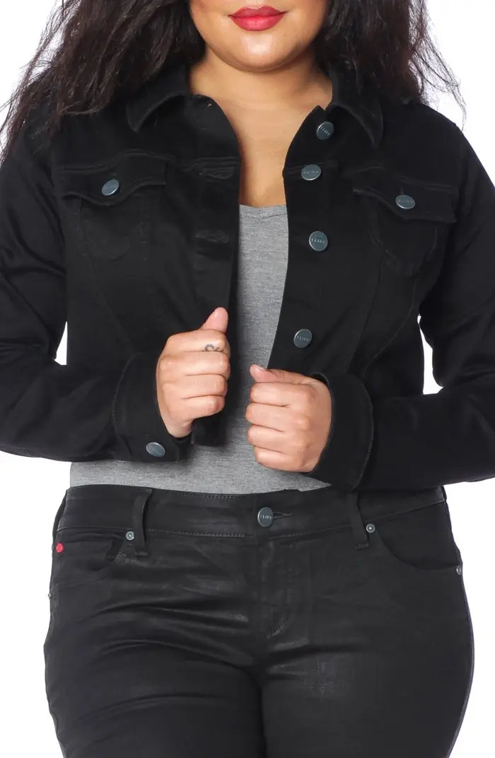 SLINK JEANS Crop Twill Jacket | Nordstromrack | Nordstrom Rack