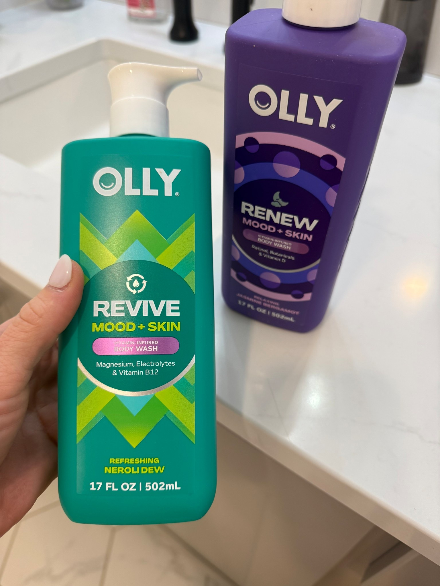  #OLLYPartner I didn’t even realize OLLY made body wash until recently — I’ve always just known them for their vitamins. These are vitamin-infused and the scents are designed to help shift your mood (kind of like aromatherapy). Such a good addition to my shower routine lately. @ollywellness #ad #paidlink 

#LTKBeauty #LTKmorningroutine