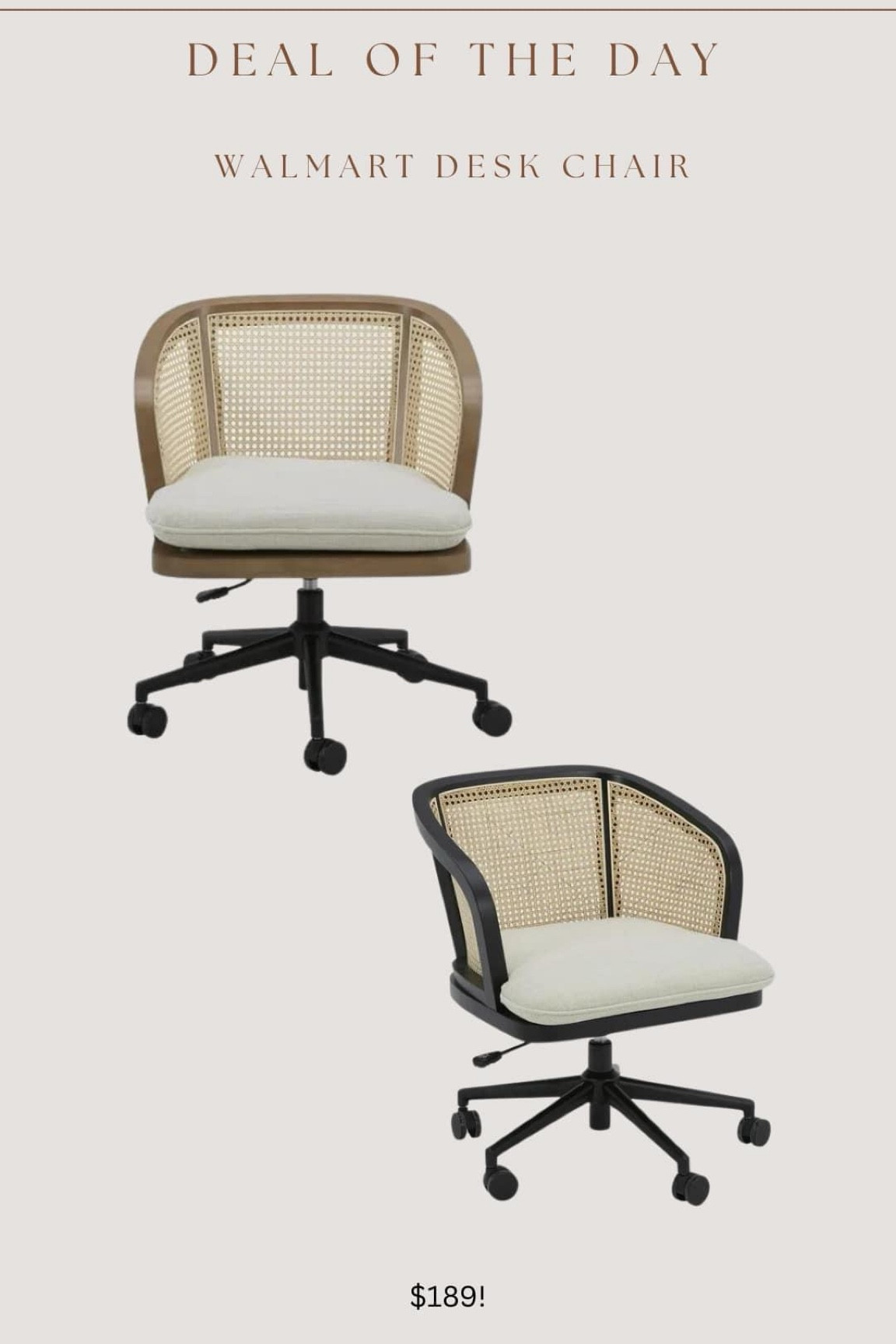 Walmart high end inspired & highly rated office chairs!!! Great price for this style! Compare to $499+

#LTKHome #LTKSaleAlert #LTKStyleTip