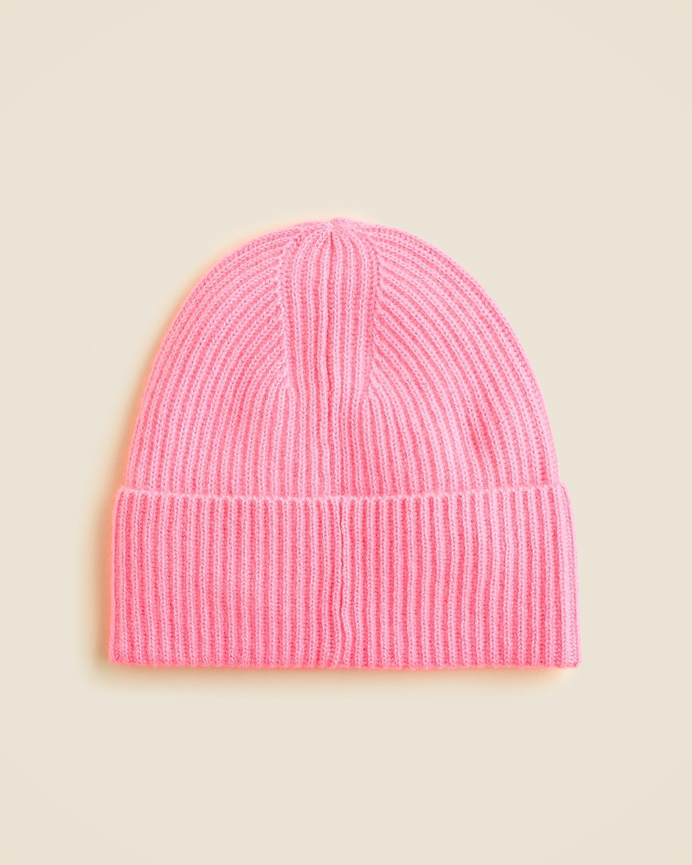 Ribbed cashmere beanie | J. Crew US