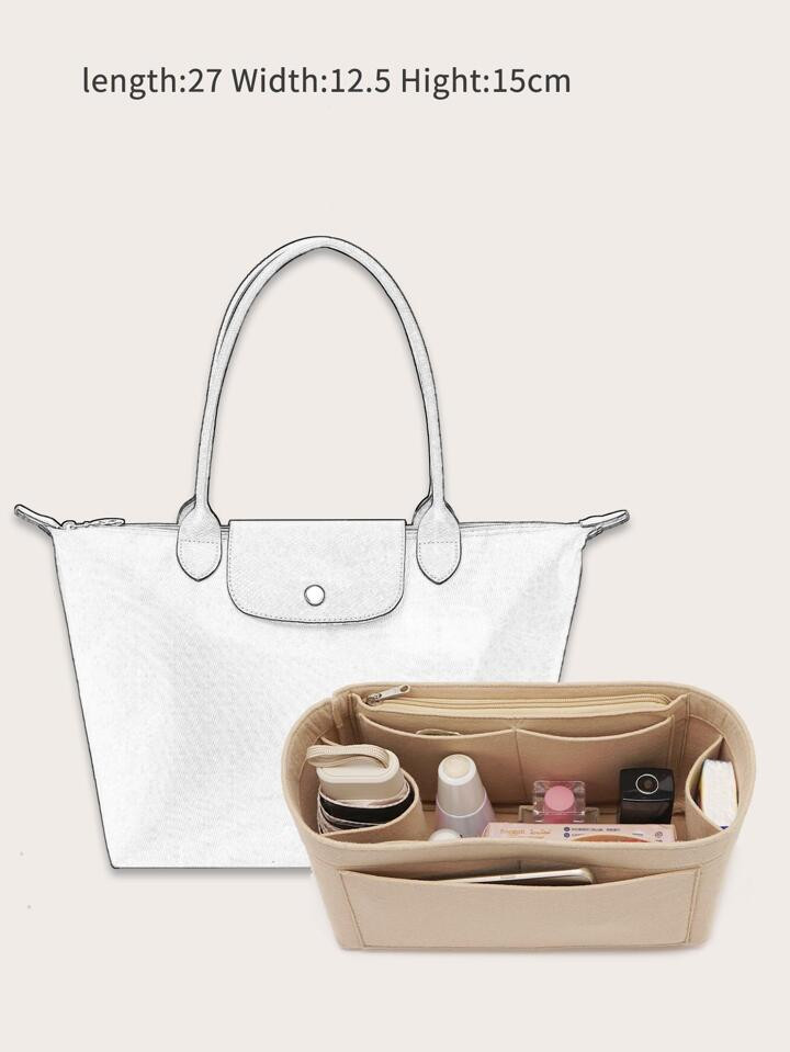 Purse Organizer Insert Bag Organizer For Handbag Bag In Bag Classic Inner Portable Makeup Bag Cos... | SHEIN