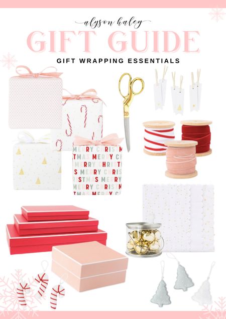 A Holiday Gift Wrapping Guide for all the CUTEST Gift Wrap Essentials! 

#LTKhome #LTKSeasonal #LTKHoliday