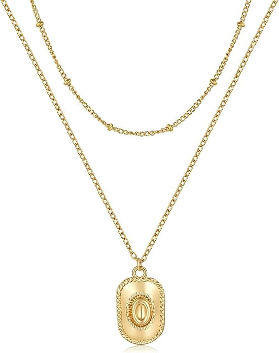 Coastal Cowgirl Charm Necklace Choker Gold Shell Starfish Beach Charm Necklace Trendy Jewelry for... | Amazon (US)