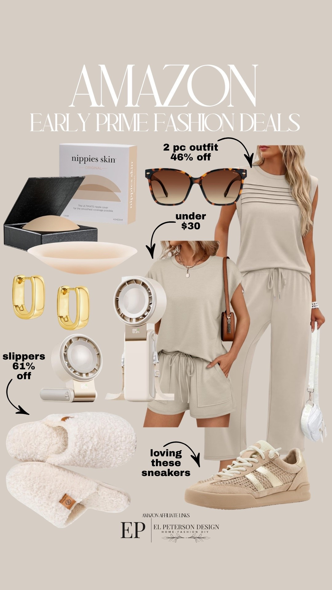 Early Prime Fashion Deals
2 pc outfits
Earrings
Slippers
Nipple cover
Portable fan
Sunglasses

#LTKSaleAlert
