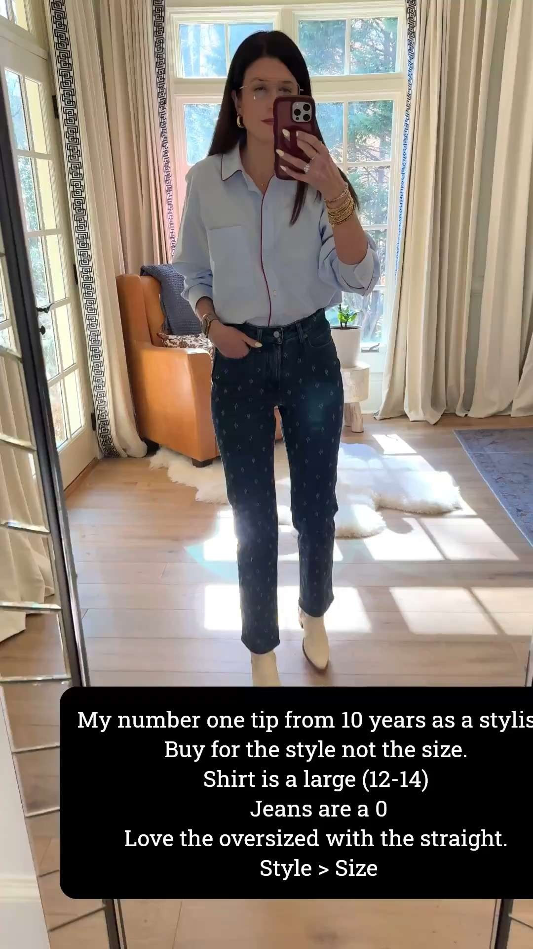 My number one tip from 10 years as a stylist? 

Style > Size     Every. Single. Time. 

Exact Products Linked! 

 #LTKootd #LTKmomlife #LTKOver40