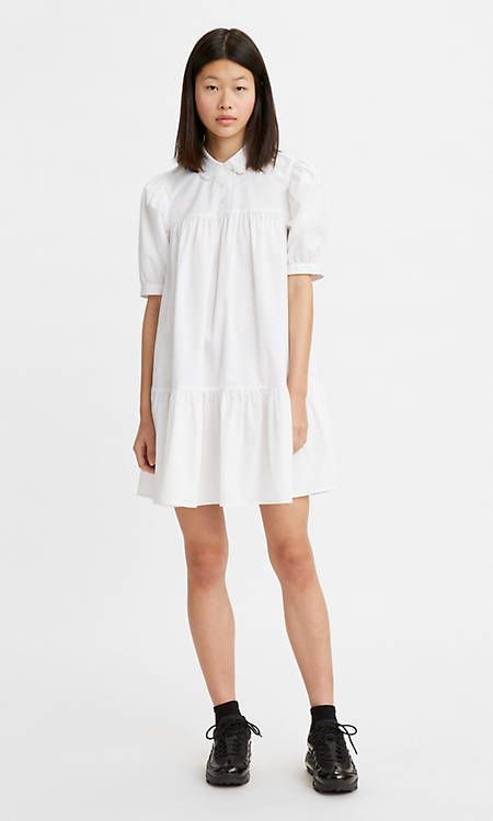 Johannah Puff Sleeve Trapeze Dress | LEVI'S (US)