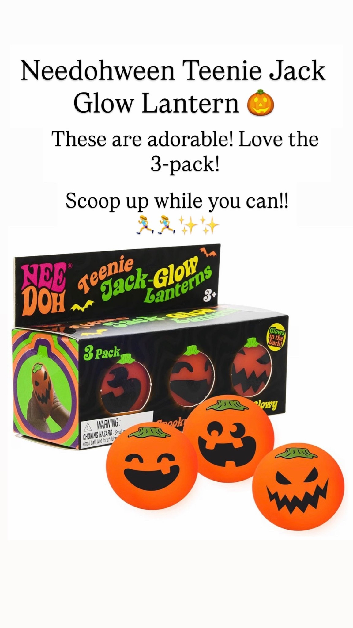 Needohween Teenie Jack Glow Lantern

#LTKKids