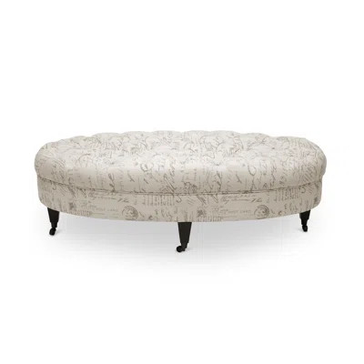 Baxton Studio Brighton Cocktail Ottoman | Wayfair North America