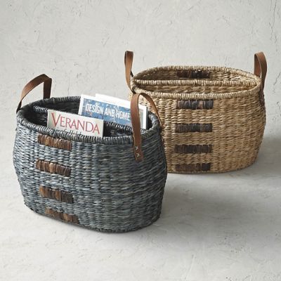 Genevieve Carry-all Basket | Frontgate | Frontgate
