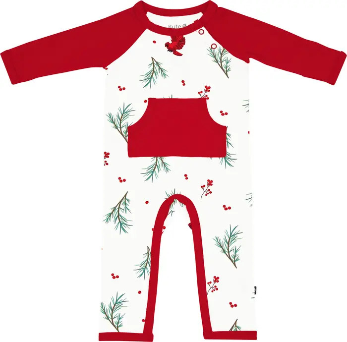 Winterberry Print Longall Romper | Nordstrom Rack