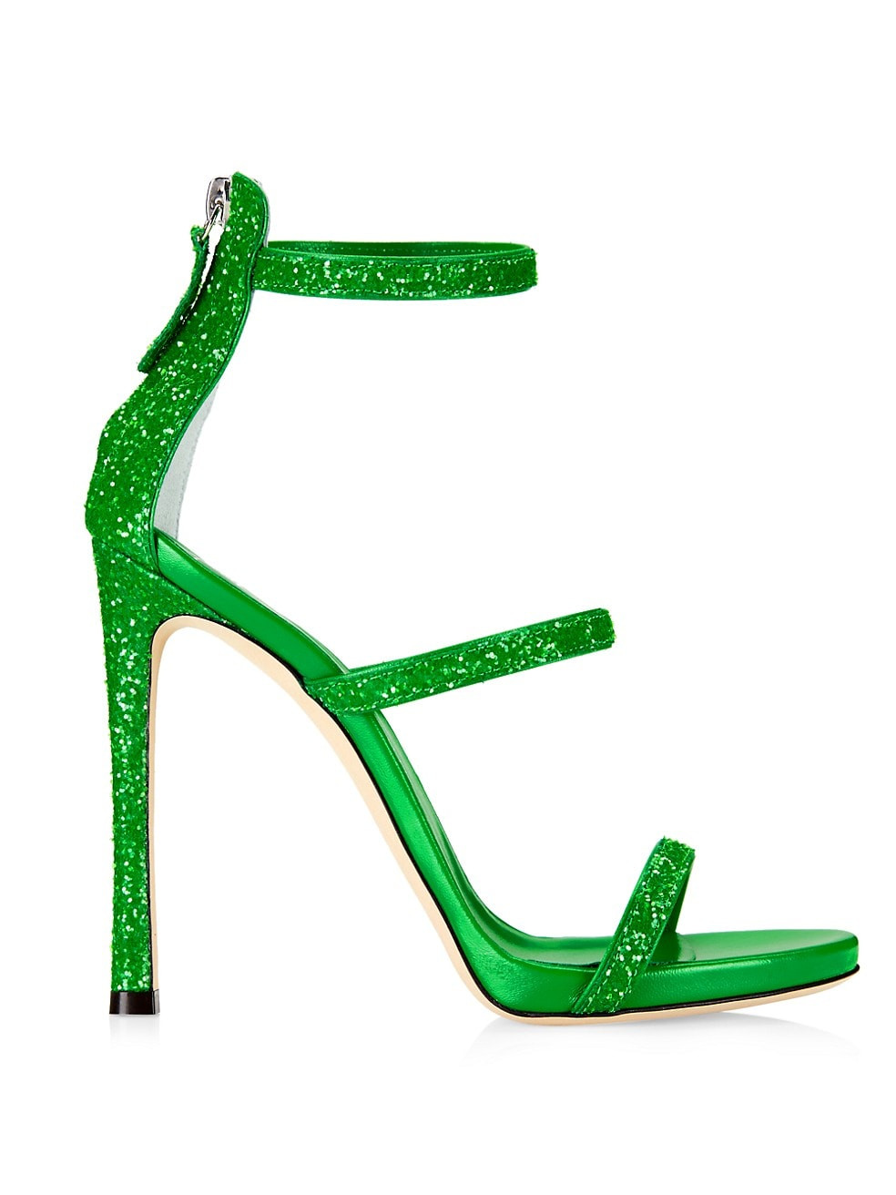 Giuseppe Zanotti South 115 Glitter Strappy Sandals | Saks Fifth Avenue