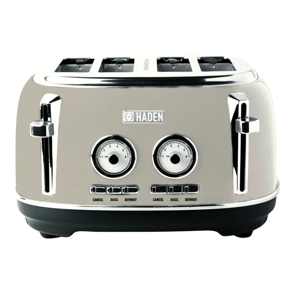Dorset 4-Slice Toaster With Browning Control, Cancel, Reheat And Defrost Settings - 75040 | Wayfair North America
