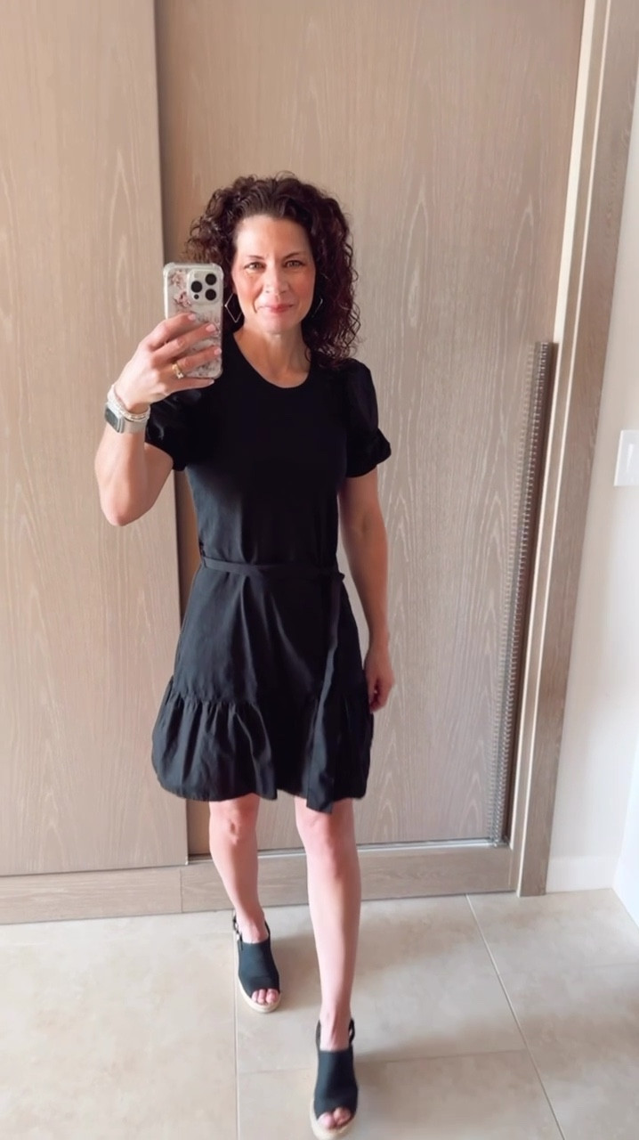 Outfit of the day! Day 2 at the FASTer Way Conference. 
This dress is so comfortable and versatile! 

#LTKStyleTip #LTKOver40 #LTKWorkwear