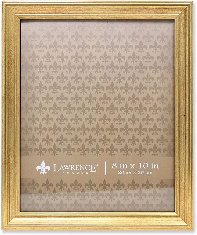 Lawrence Frames 536280 Sutter Gold 8x10 Picture Frame | Amazon (US)