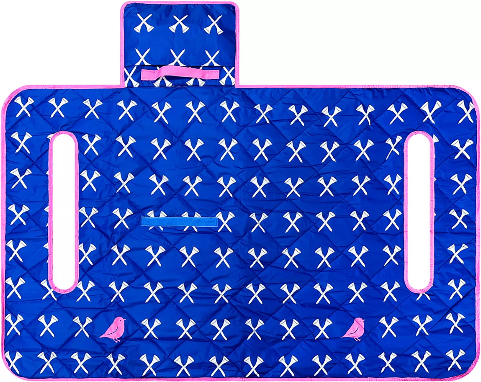 birdiegirl Birdie Tee Time Universal Golf Cart Seat Cover, Blue/White/Pink | DICK'S Sporting Goods