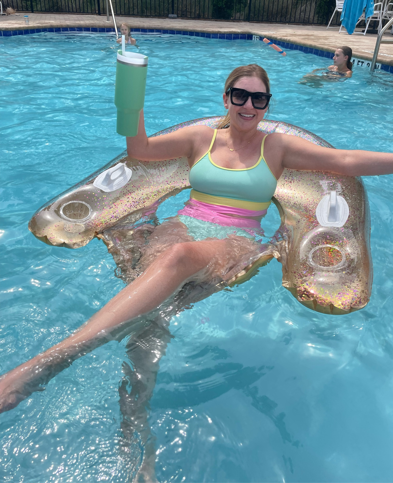 Catch me at the pool in some color variation of this swimsuit for the rest of Summer 

#LTKtravel #LTKSeasonal