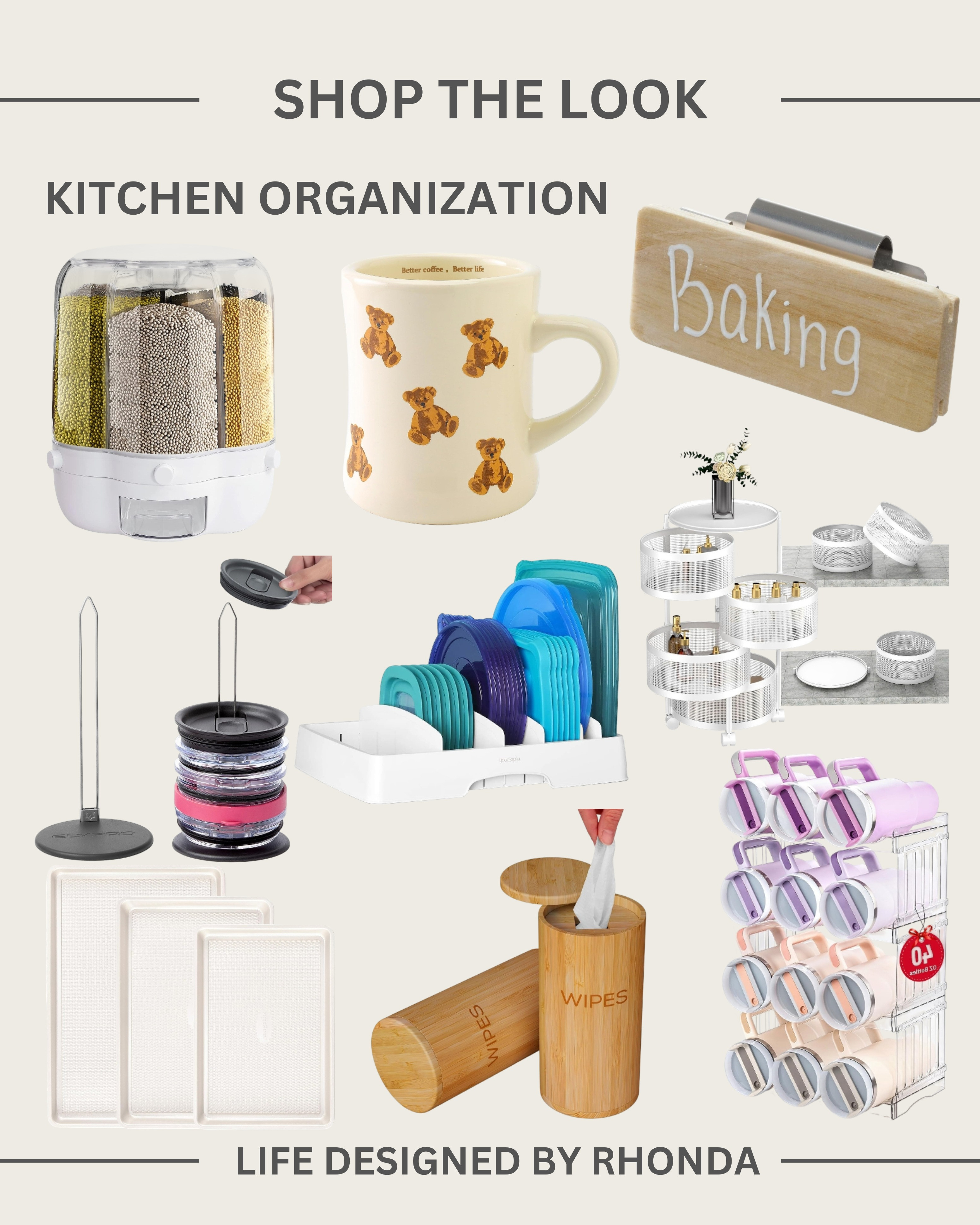 Transform your kitchen with these top-rated organization essentials. From sleek pantry containers to space-saving cabinet solutions, these finds make keeping your home tidy effortless and stylish. Tap to shop my favorite kitchen organization must-haves! #KitchenOrganization #PantryGoals #HomeHacks 

 #LTKGiftGuide #LTKHoliday #LTKSaleAlert
