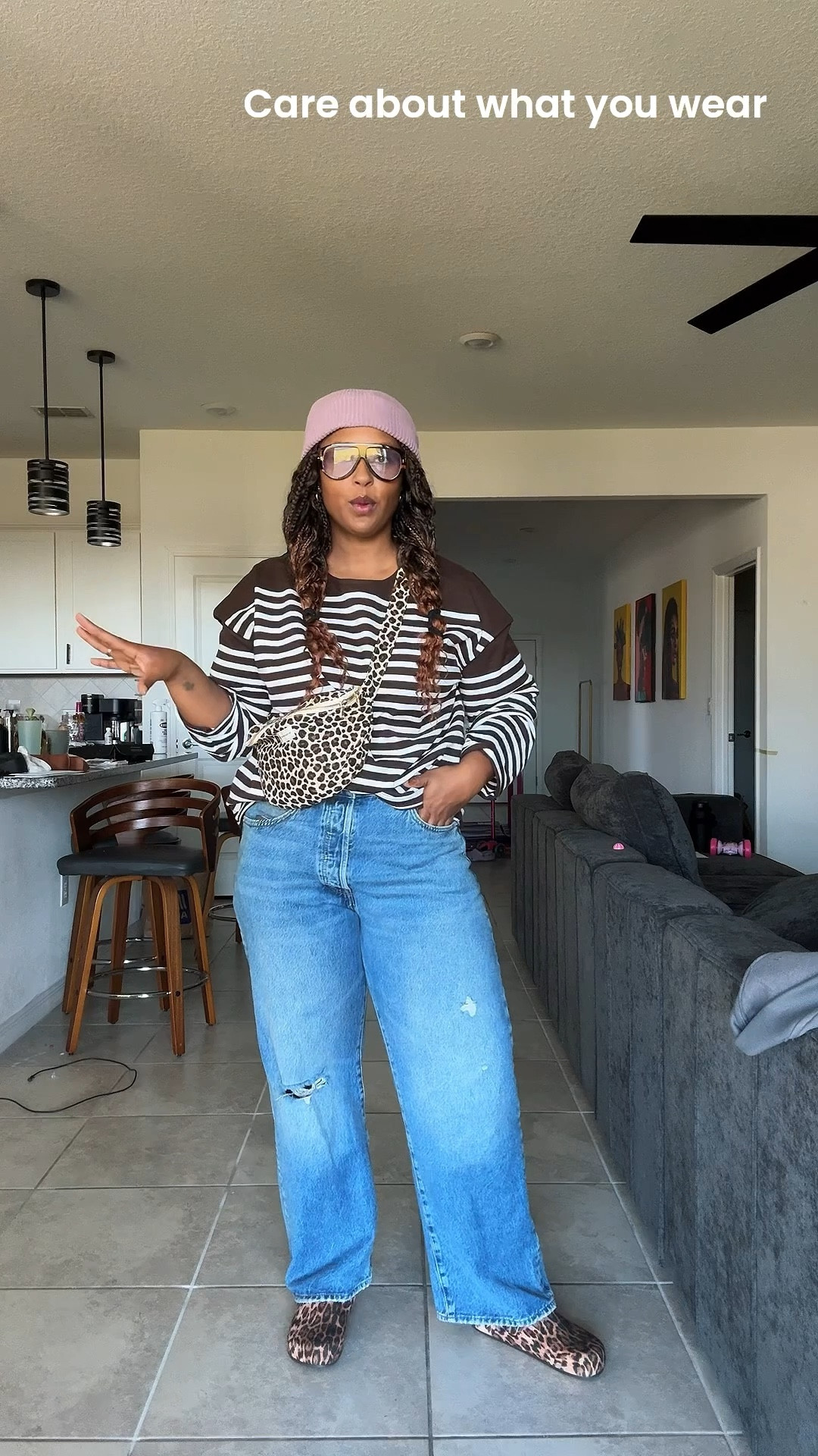 Care about what you wear. It’s not vanity. It’s just self care. It’s not for others, it’s because the disappearing women thing is REAL and we will combat this by showing up beautifully and intentionally. 

Wearing 34 in the jeans 
XL in the sweatshirt 

#LTKmomlife #LTKOver40 #LTKMidsize