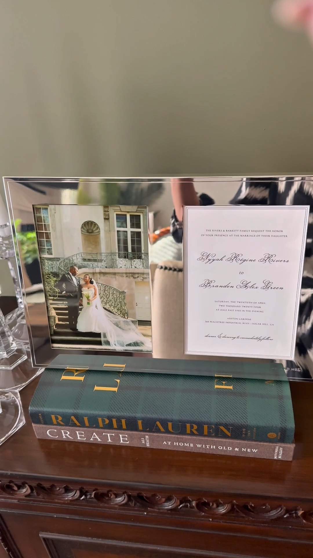 This @katespade double framed picture frame is perfect for showcasing your wedding invitation and a beautiful photo from your special day. It belongs on your registry!

#LTKHome #LTKWedding #LTKGiftGuide
