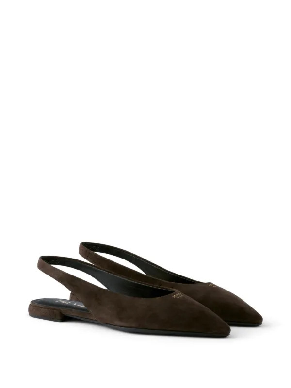 Ballerinas aus Wildleder | Farfetch Global