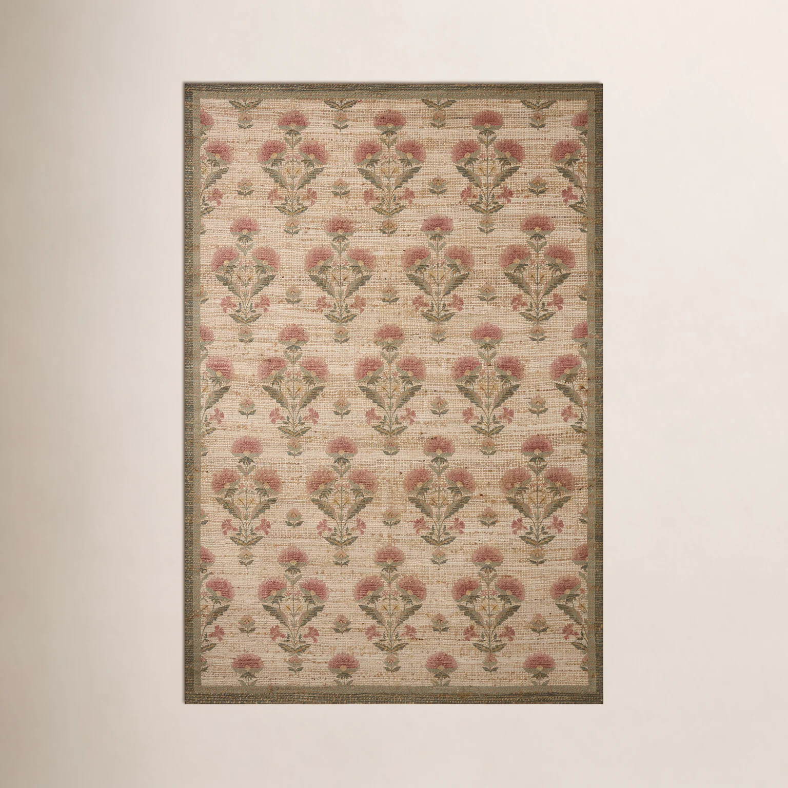 Chris Loves Julia x Loloi Rue Sage / Blush Area Rug | Birch Lane