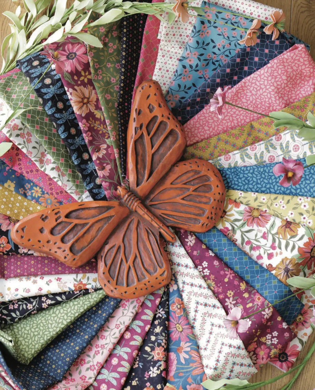 PRE-ORDER, Moda Sagewood Fat Quarter Bundle, 32pc, Crystal Manning Fabric, Floral Dragonfly, Prec... | Etsy (US)