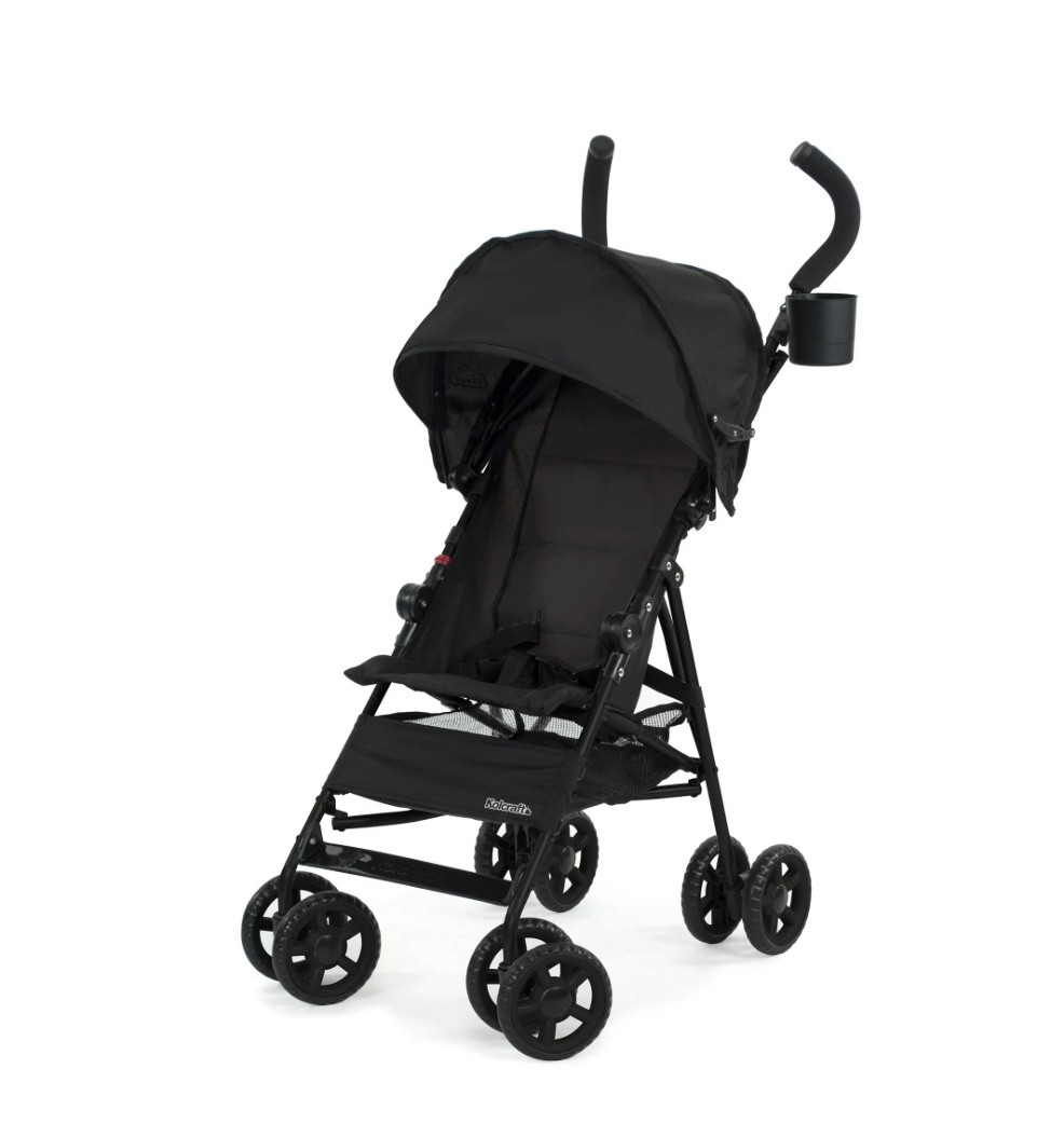 The perfect light weight stroller for a growing toddler. Foldable stroller. On the go stroller with umbrella. Black stroller. Unisex  
